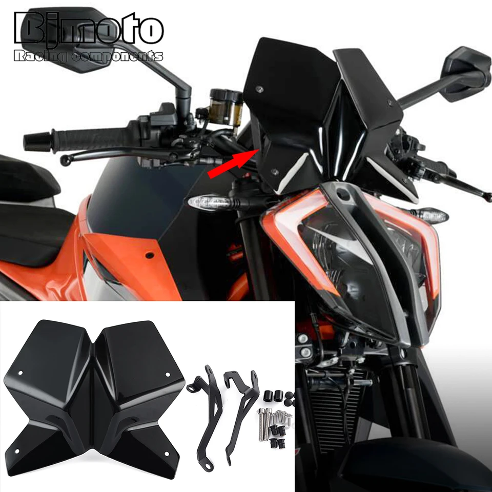Pre K-TM 1290 Super D-Uke R čelné sklo čelného skla Motocykel DEFLECTOR DEFlektor 1290R SUPERDUKE 2020 2021 2022 2023
