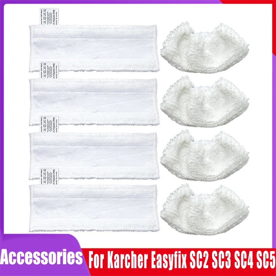Pre Karcher Easyfix SC1 SC2 SC2 SC3 SC4 SC5 SC5 Robot Steam Cleaner mop handrička umývateľná čistiaca handrička kryt handry náhradné náhradné diely