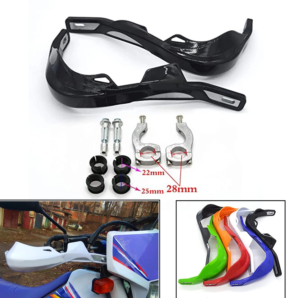 Pre kawasaki BMW Honda Yamaha Dirt Pit Pit Bike Motocykel 22 mm 28 mm ručné strážky ruky rukoväť Ochrana riadkov na riadidlá