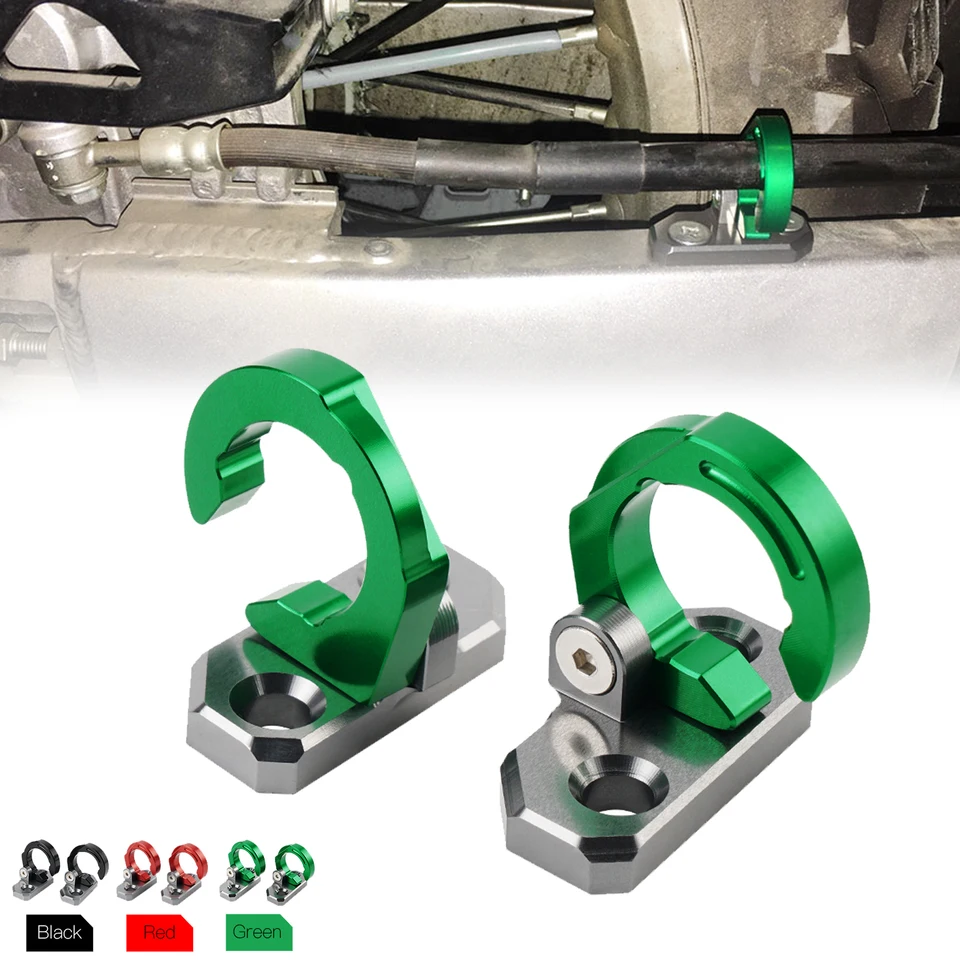 Pre Kawasaki KX125 KX250 KX 80 85 100 500 KLX 250 250S 250SF 300 300R 300SM 650 KDX250 Držiak káblovej hadice zadnej brzdy