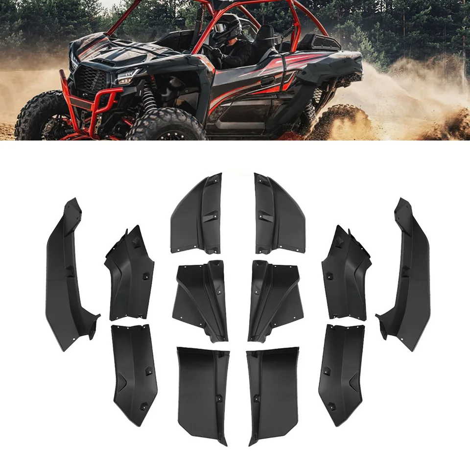 Pre Kawasaki Teryx KRX 1000 ES Special Trail Edition 2020-2024 UTV Wide High-Duty Fear a zadné blatníky #99994-1324