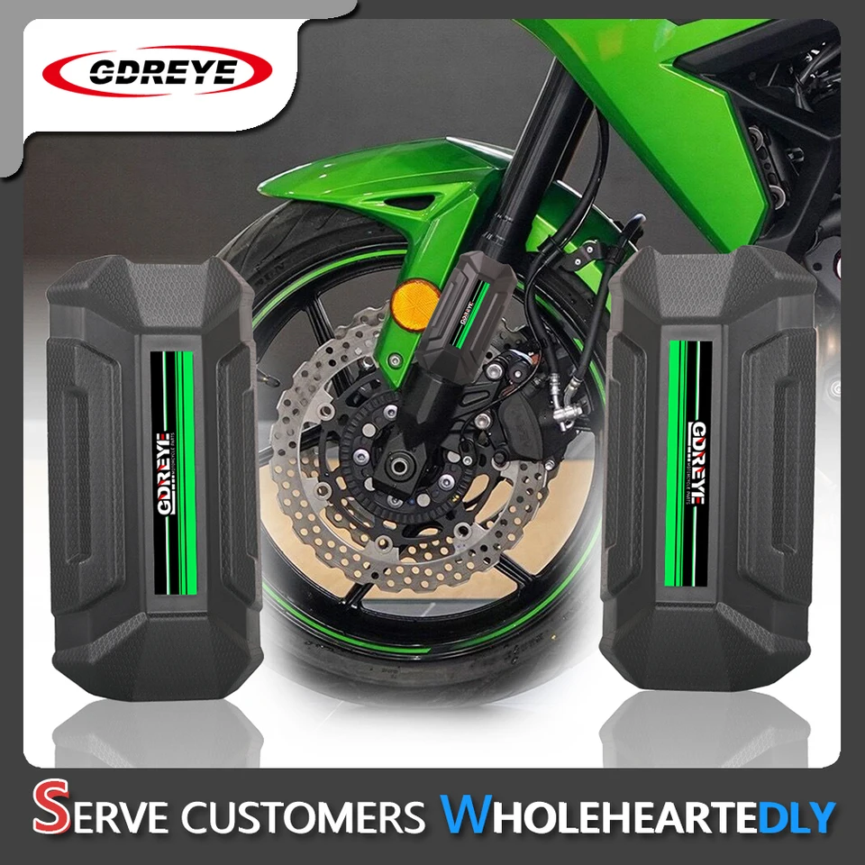 Pre Kawasaki versys1000 2015-2023 Mudguard Front Front Chránič ochranného bloku predný posúvač Fender Slider Versys 1000 Príslušenstvo