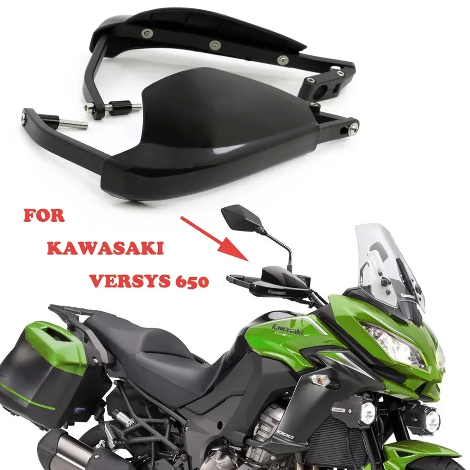 Pre kawasaki versys650 KLE650 Motocyklové príslušenstvo Časti rukoväte rukoväte rukoväte rukoväte handguard ručné ruky ručné sklo 2015-2022