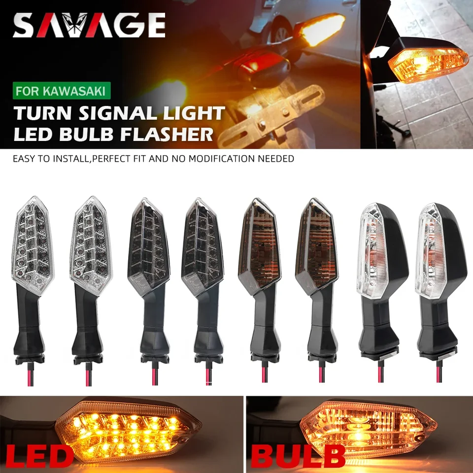 Pre Kawasaki Z125 Z250 Z300 Z750 Z800 Z1000 VERSYS 650/1000 ZRX1200 NINJA 250 SL SL Motorcycle LED dióda LED signál Indikátor Light Light Light Light Light Light Light Light Light