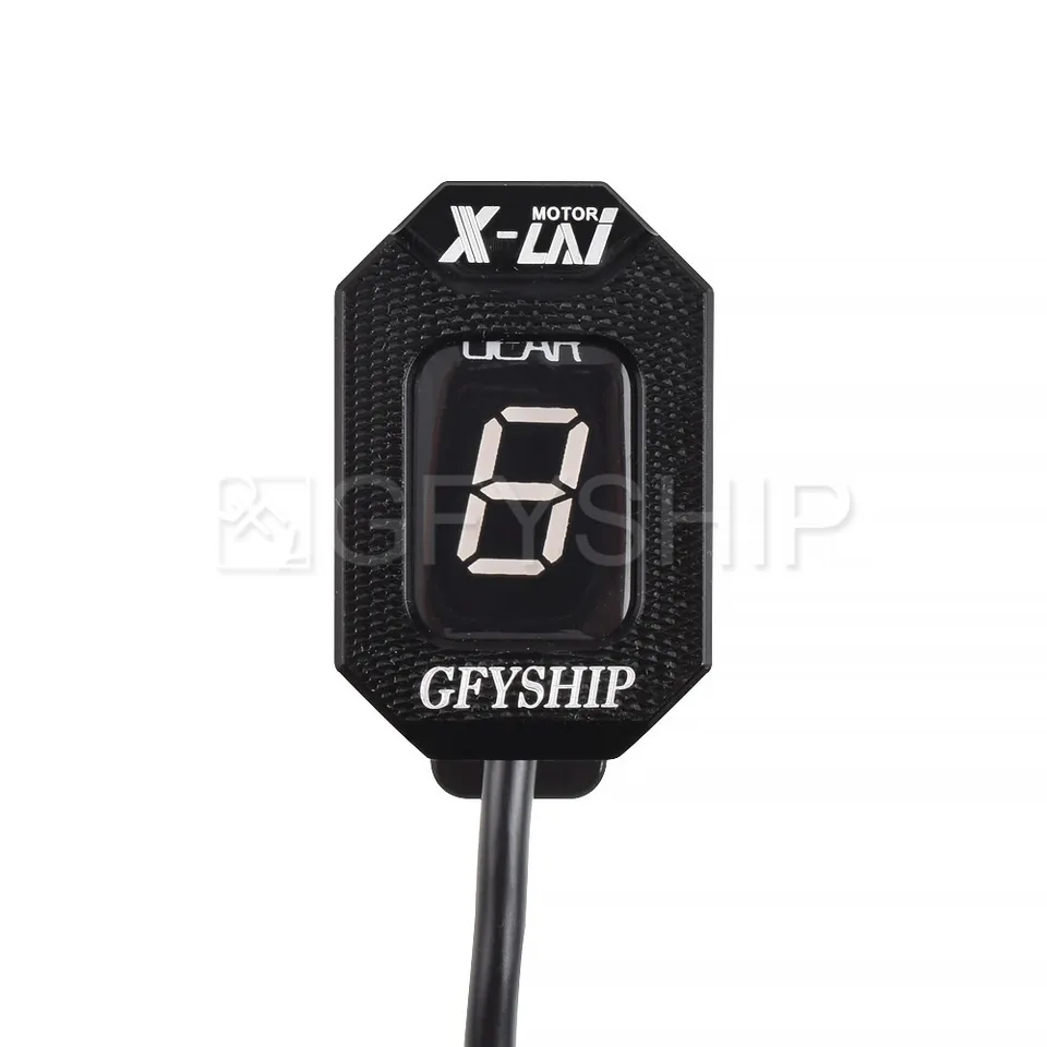 Pre Kawasaki Z750 2004 2005 2006 2007 2008 2009 2010 2011 - 2012 Motocykel LCD 6 Rýchlosť 1-6 úrovne Indikátor prevodových stupňov Digitálny meter