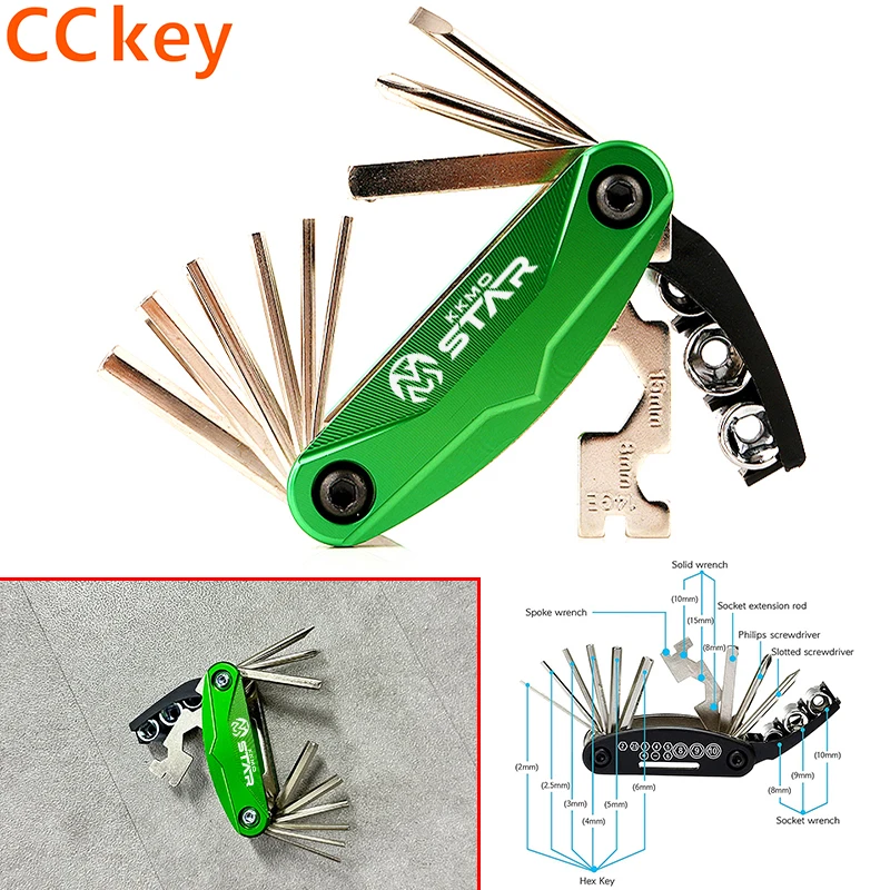 Pre Kawasaki Z900 Z650 Z750 Z800 Z1000 Z400 Ninja Versys 650 300 1000 SX Motocykel CNC prenosný nástroj na opravu skrutkovača