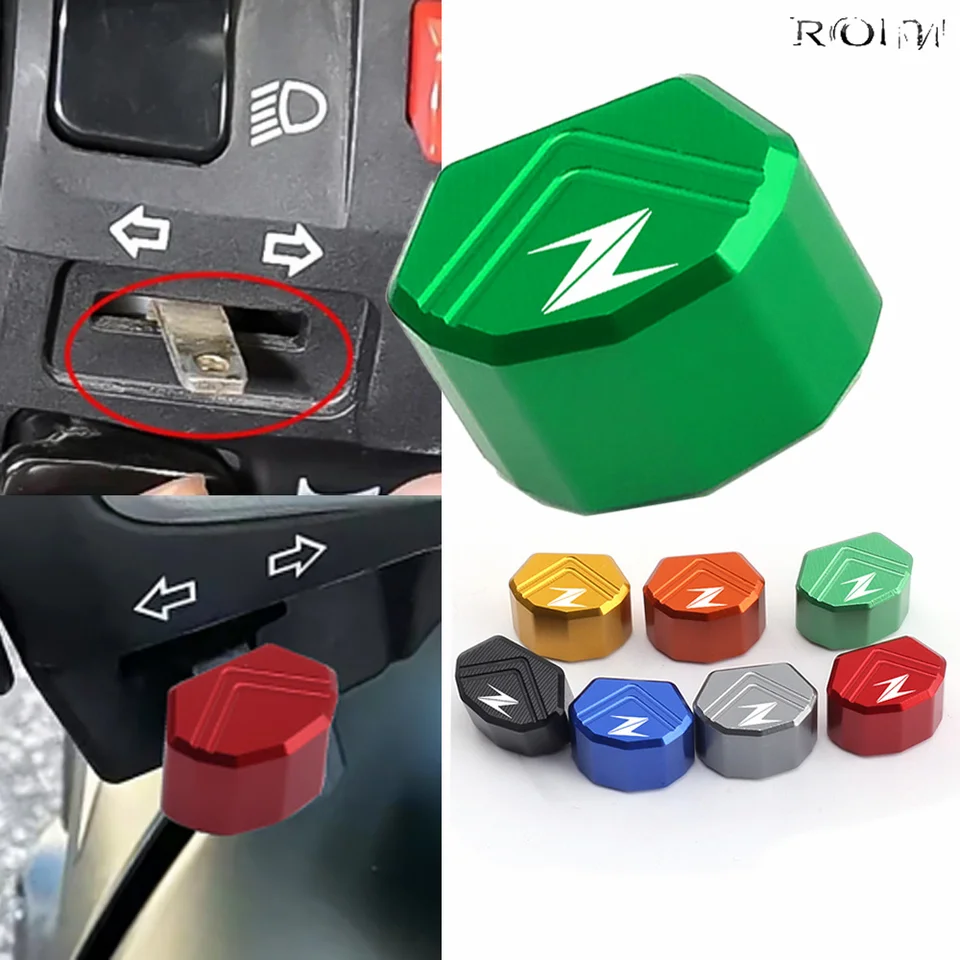 Pre Kawasaki Z900 Z750 Z800 Z1000 Z650 Z400 Z250 Z300 Z1000SX Z 900 750 Tlačidlo prepínača motocykla Otočenie kľúčov Signál Kľúč
