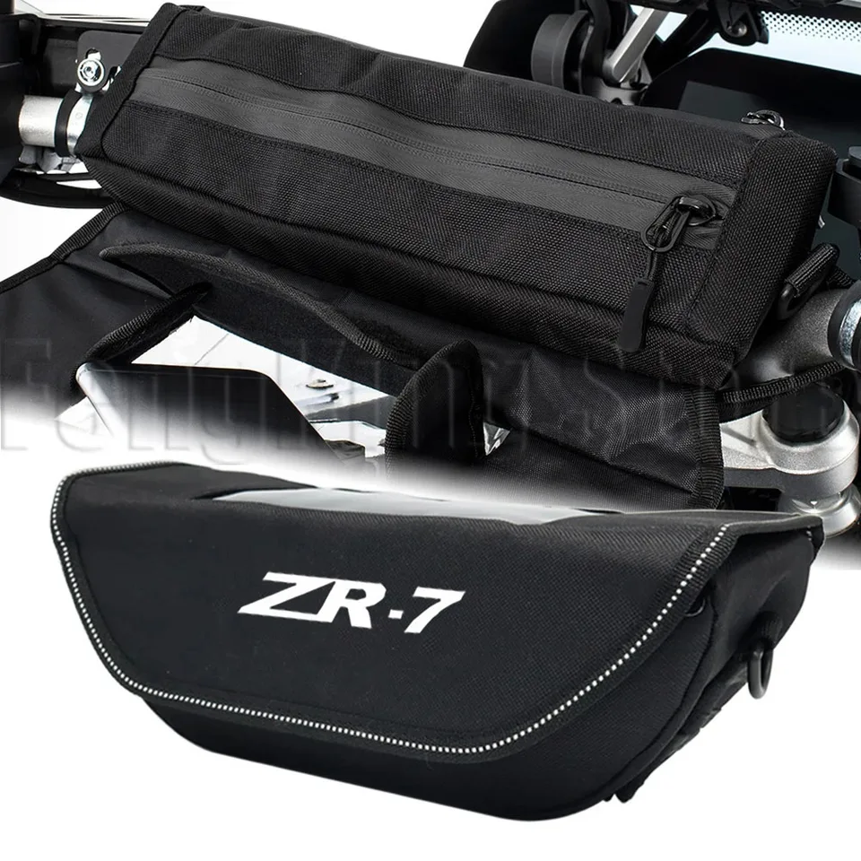 Pre Kawasaki ZR-7 / S ZR7 ZR7S Motorcycle Runch Cack Runchar Tach vodotesná navigačná vrecko na riadidlá