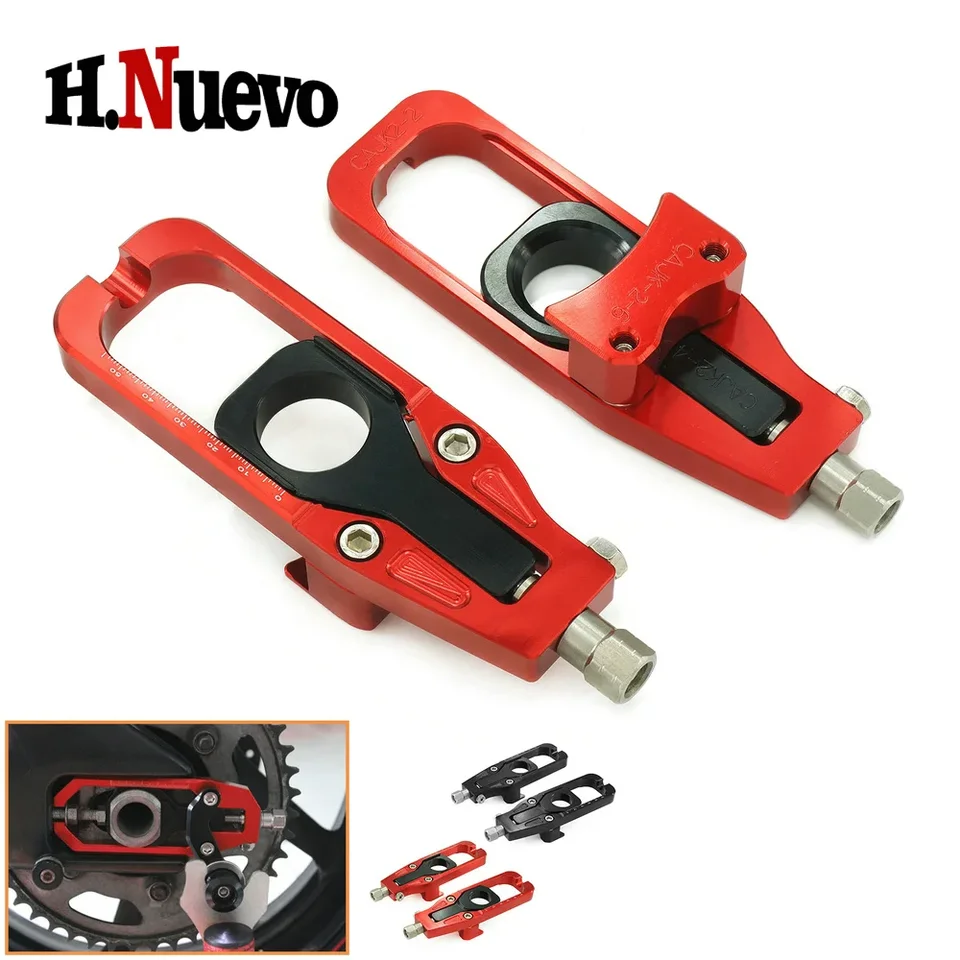 Pre Kawasaki ZX6R ZX 6R 2005-2014 2015 2016 ZX-6R reťazový reťazový reťazový reťazec motocyklových príslušenstiev Racing Reťaz napínače Catena hliník