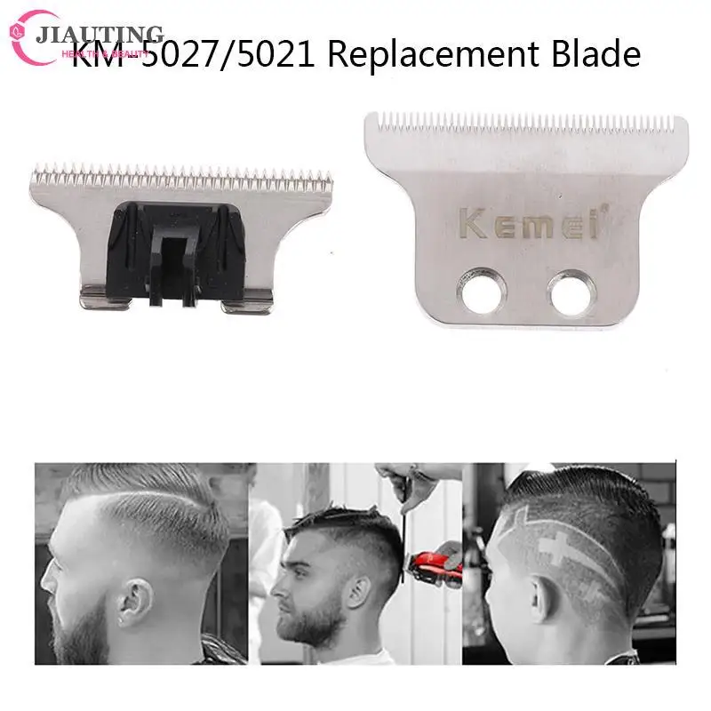 Pre Kemei 5021/5027 náhradný čepeľový strihovec strihača noža Barber Cutting hlava Vynikajúca práca Pohyblivé Blade Professional