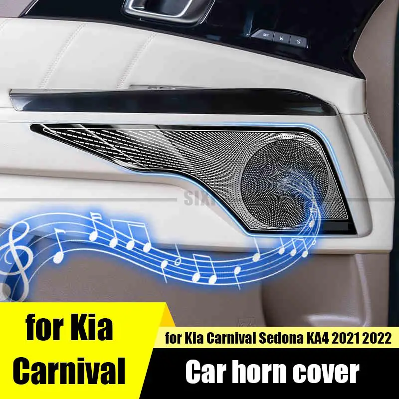 Pre Kia Carnival Sedona KA4 2021 2022 Audio reproduktor z nehrdzavejúcej ocele