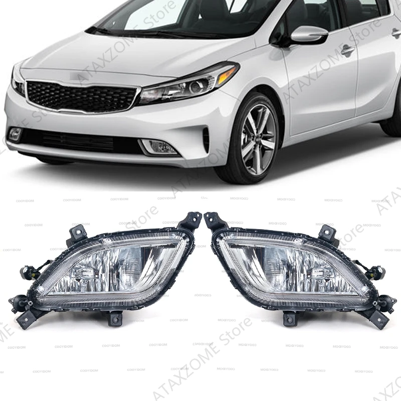 Pre Kia Forte 2017 2018 predný nárazník Hmlová svetlo Light Light Signal Lights Fog Lights 92201-A7500 92202-A7500