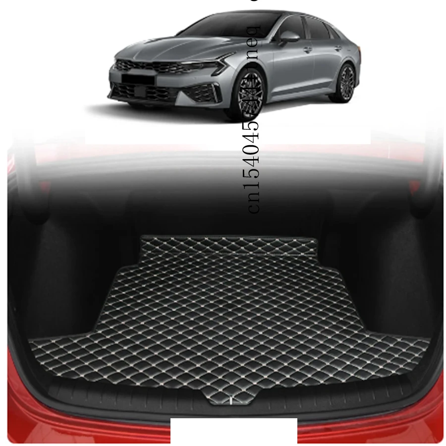 Pre KIA K5 Optima DL3 2020-2025 Vlastné autá Styling Trunk Main Mat MADOPROPLE ANTI SROT SCRIP NEVYKLÁDENIE OCHRANA AUTOMO