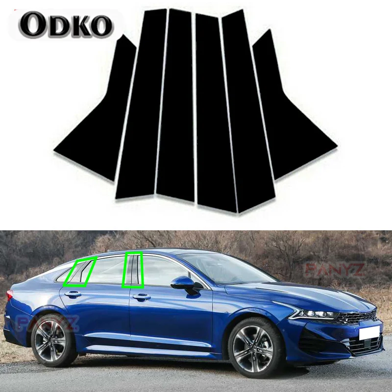 Pre KIA Optima K5 2020 2021 2022 Stĺpce stĺpce okenných dverí Omy