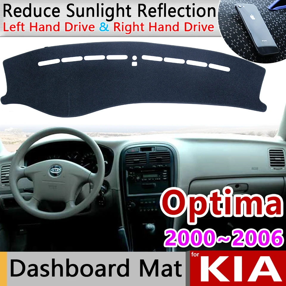 pre Kia Optima MS 2000 2001 2002 2002 2003 2004 2006 2006 Anti-Slip Mat Dashboard Cover Pad Sunshade Dashmat Carpet Carsory