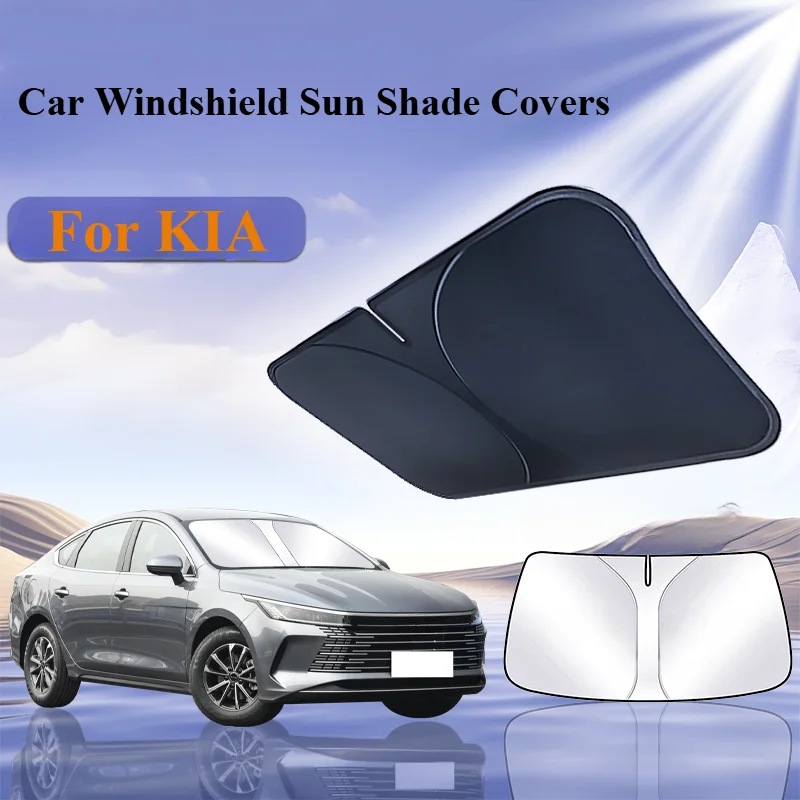 Pre Kia Rio Rio5 Sportage Ceed Cerato K3 KX3 K4 K5 Sorento Optima Picanto CAR CARSHIELD Sunshade Cover Summer Slnko Ochrana pred slnkom