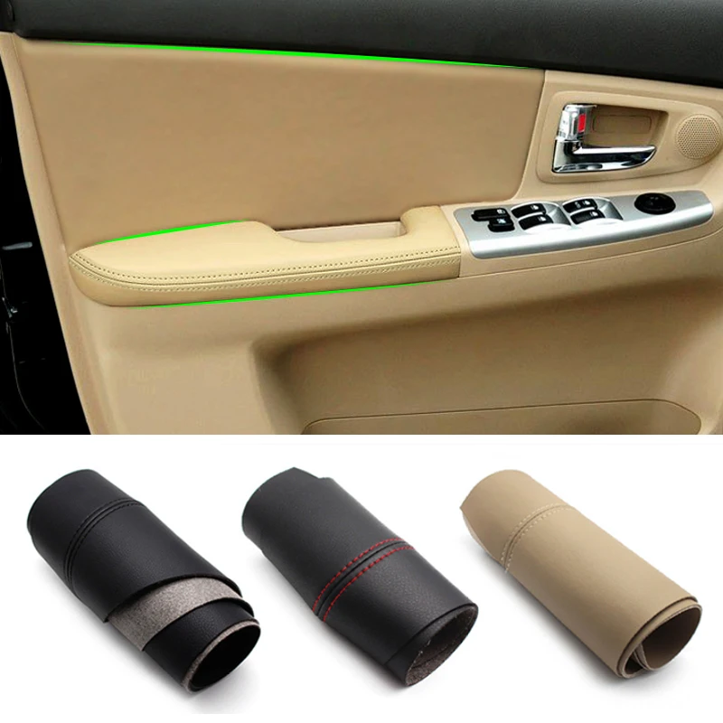 Pre Kia Spectra Cerato 2005 2006 2007 2008 2008 2010 2011 2012 2012 Interiérový panel dverí / Dvere Panel za lakťovú rukoväť kožený obal