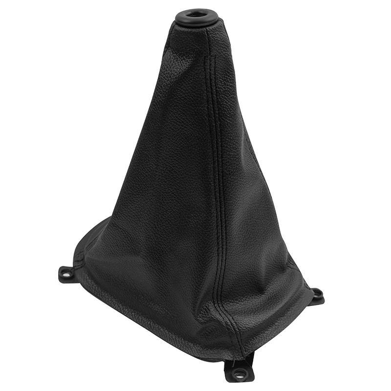 Pre Kia Sportage 2005-2010 Čierna béžová kožená rada radenie gombíka páka Gaiter Boot Cover Cover Cars Styling Príslušenstvo
