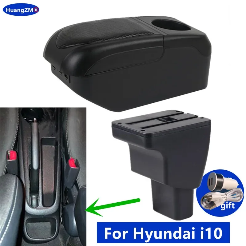 Pre krabicu na lakťové opierky Hyundai i10 pre krabicu na lakťové opierky Hyundai i10 Interiér detaily Evidentofit diely centrálne úložné box