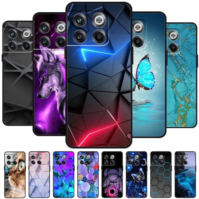 Pre krytie OnePlus 10t 5G puzdro OnePlus 10t 5G Coque Silikone Bumper Soft Shock TPU Shock odolné voči zadným krytom pre jeden plus 10T 10 t Fundas