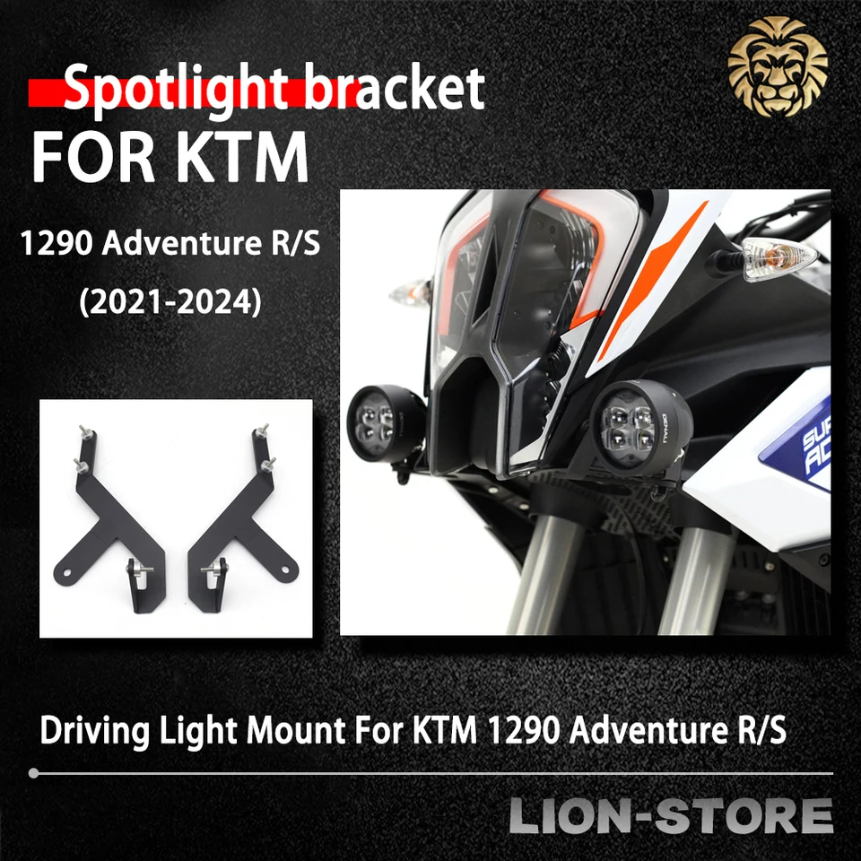 Pre KTM 1290 Adventure R/S 2021 2022 2023 Motocyklové príslušenstvo Spotlight Fog Lamp Držiak upravené diely KTM 1290 Adv