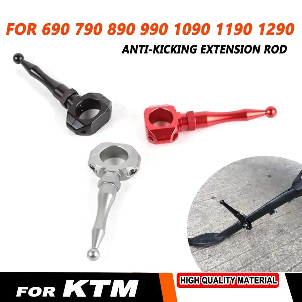 Pre KTM 690 SMC 790 890 990 1090 1190 1290 Adventure Motocykel proti kopaniu predlžovacej tyče Kickstand Side Stock Support Assist