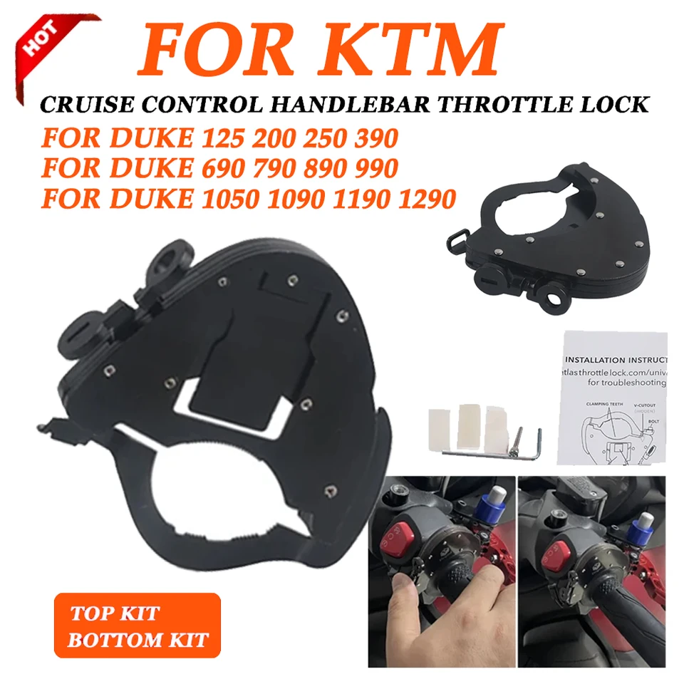 Pre KTM Duke 125 200 250 390 690 790 890 990 1050 1090 1190 1290 Motocyklové príslušenstvo Cruise Control Grow