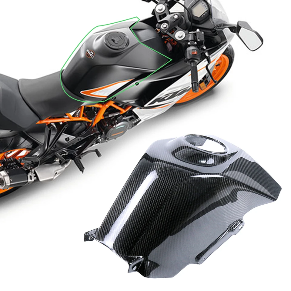Pre KTM RC390 RC 390 125 2018 2019 2020 2021 3K plné príslušenstvo pre motocykle z uhlíkových vlákien Plné plynové palivové pokrytie pokrytia pokrytia
