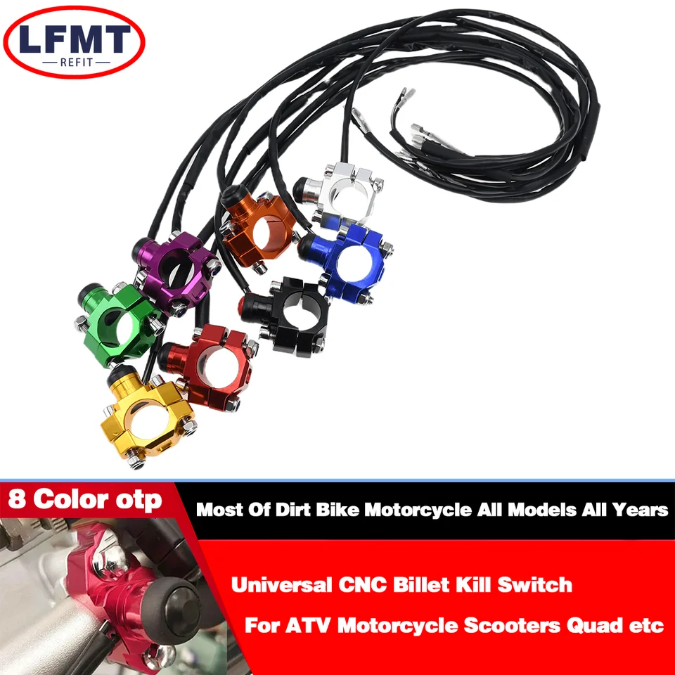 Pre KTM SX SXF EXP EXP XC-F XCW TPI Šesť dní 125-500 Univerzálny stlačený motocykel Spúšťač spínaču zabíjací