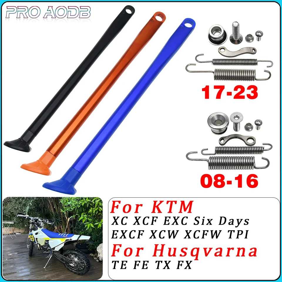 Pre KTM XC XCF XCW EXP EXP XCFW TPI Šesť dní 125-530 ccm plynový plyn exc EC ECF Motorycle Kickstand Side Súprava 08-23