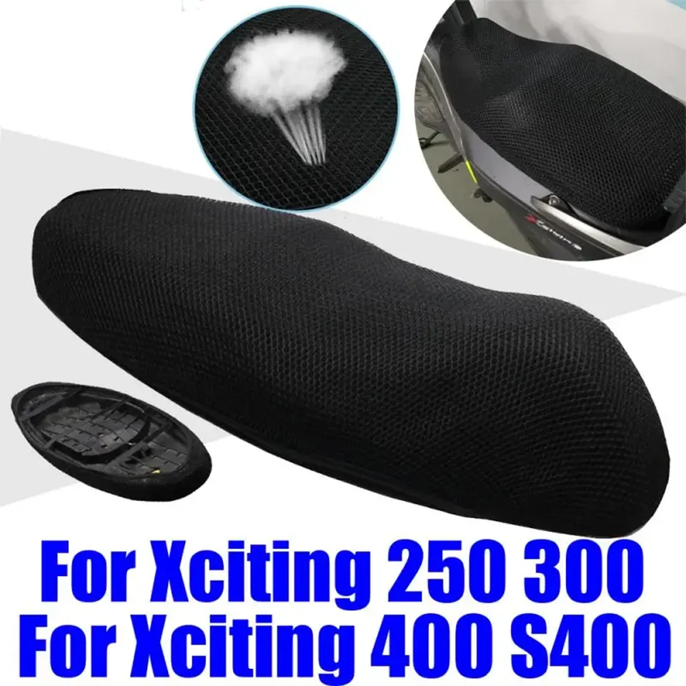 Pre Kymco Xciting 400 S400 400S 250 300 CT250 CT300 Príslušenstvo so sieťovým vankúšom kryt