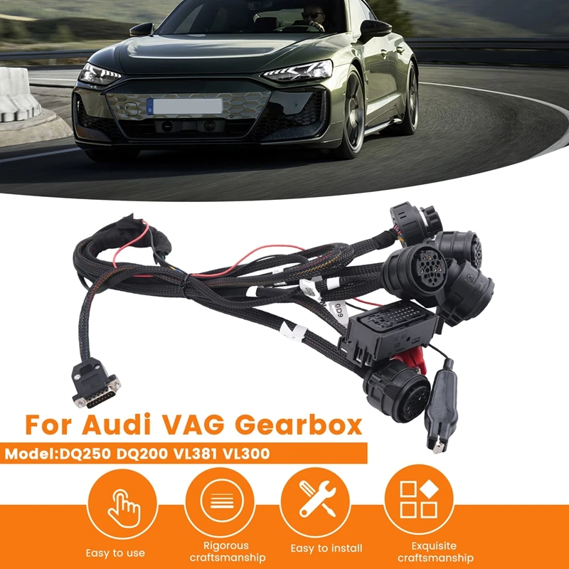 Pre káble adaptéra VAG prevodovky DQ250 DQ200 VL381 VL300 OBD Adaptérový kábelový nástroj na opravu káblového vozidla