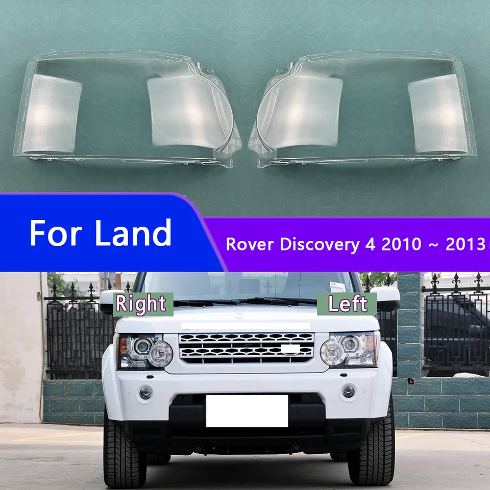 Pre Land Rover Discovery 4 2010 2011 2012 2013 Obálka predného svetlometu Priehľadná lampa svetlomety Shell PlexIglass