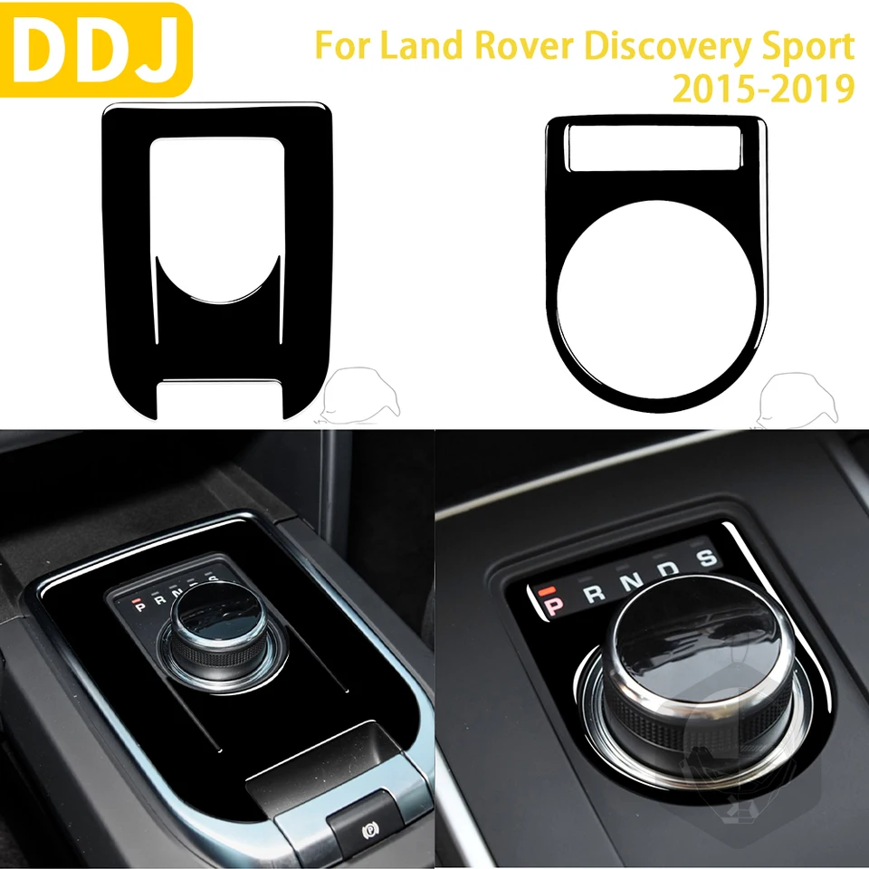 Pre Land Rover Discovery Sport 2015-2019 Príslušenstvo klavír čierny plastový automobil Interiérový výstroj pre radovadlá panela LHD RHD