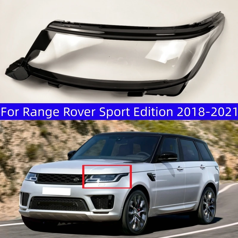 Pre Land Rover Range Rover Sport Edition 2018 2019 2020 2021 Vozidlo Vymeňte priehľadné PC Lights shell predné svetlá lampa