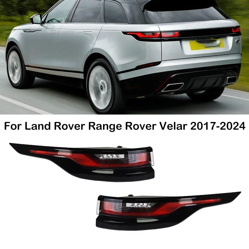 Pre Land Rover Range Rover Velar 2017-2024 LED auto zadný nárazník zadné svetlo Zostava TACH LAMP STOP BRKINDLOBNÉ LIGHT LR111106 LR111108