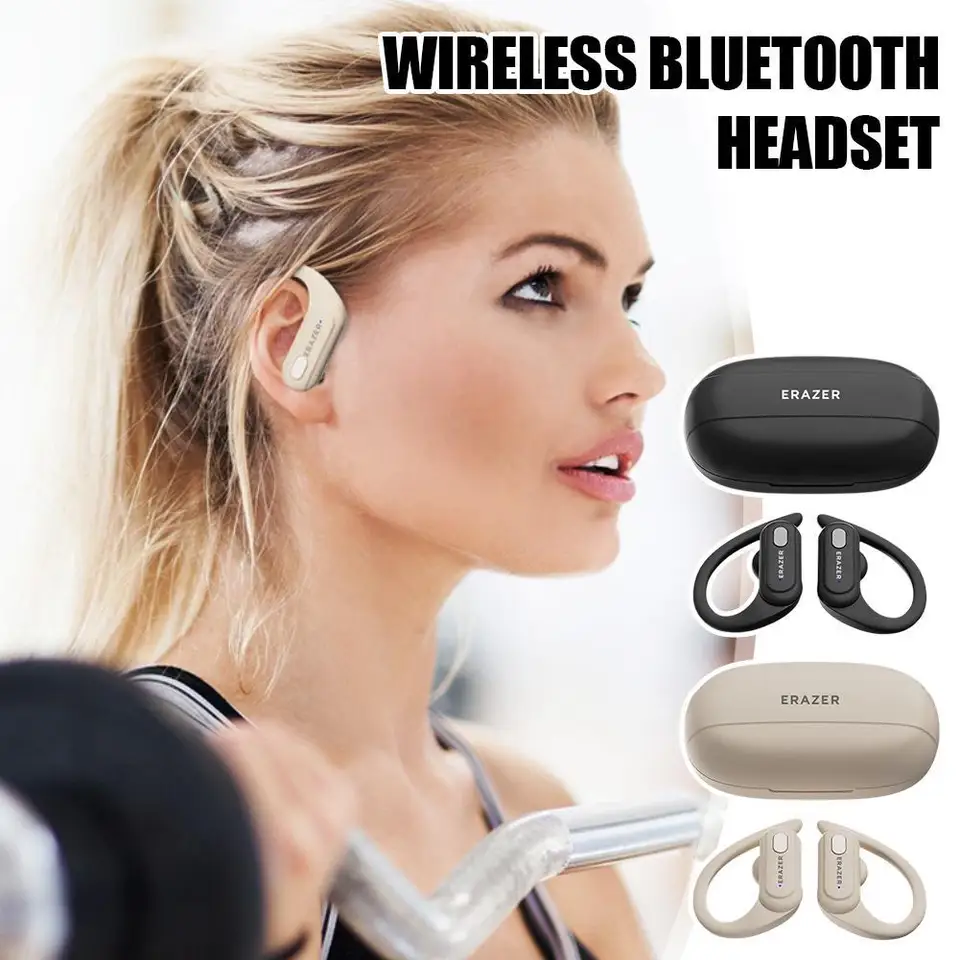 Pre Lenovo Erazer X60 Pro Wireless Sedávky Športové slúchadlá Bluetooth 5.3 Vodotesné náhlavné náhlavné súpravy HIFI Sound HIFI Sound