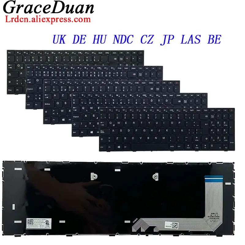 pre Lenovo IdeaPad 110 15ISK 17ISK 17IKB 17ACL V110 17 HU Maďarský de nemecký CZ Česka Be Belgian LAS LATIN JP NDC UK Klávesnica
