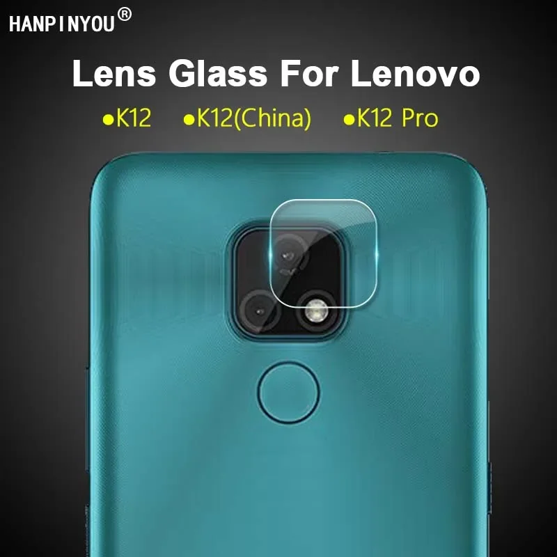 Pre Lenovo K12 / pre Čínu / K12 Pro Clear Ultra Slim zadnej zadnej kamery Ochrana Objektív Ochrana Soft Glass Ochrot