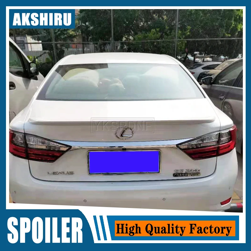 Pre Lexus ES250 ES300H ES350 ES200 2013 2014 2015 2016 2017 ABS plastový plastový nenatretý základný krídla Zadný spojler Styling