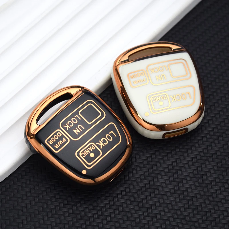 Pre Lexus RX 330 IS200 pre Toyota Rav4 Land Cruiser 120 Prado Corolla Land Cruiser Avensis Yaris Camry Car Key Fob Cover Case Case