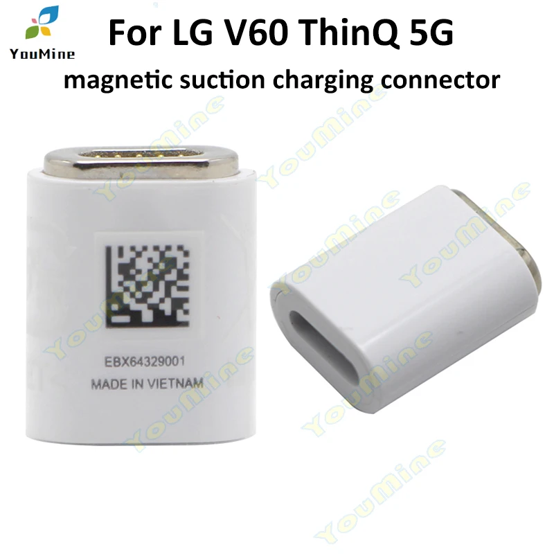 Pre LG V60 Thinq 5G LM-V600 Magnetic Saction Connector pre adaptér na nabíjací konektor LG V60
