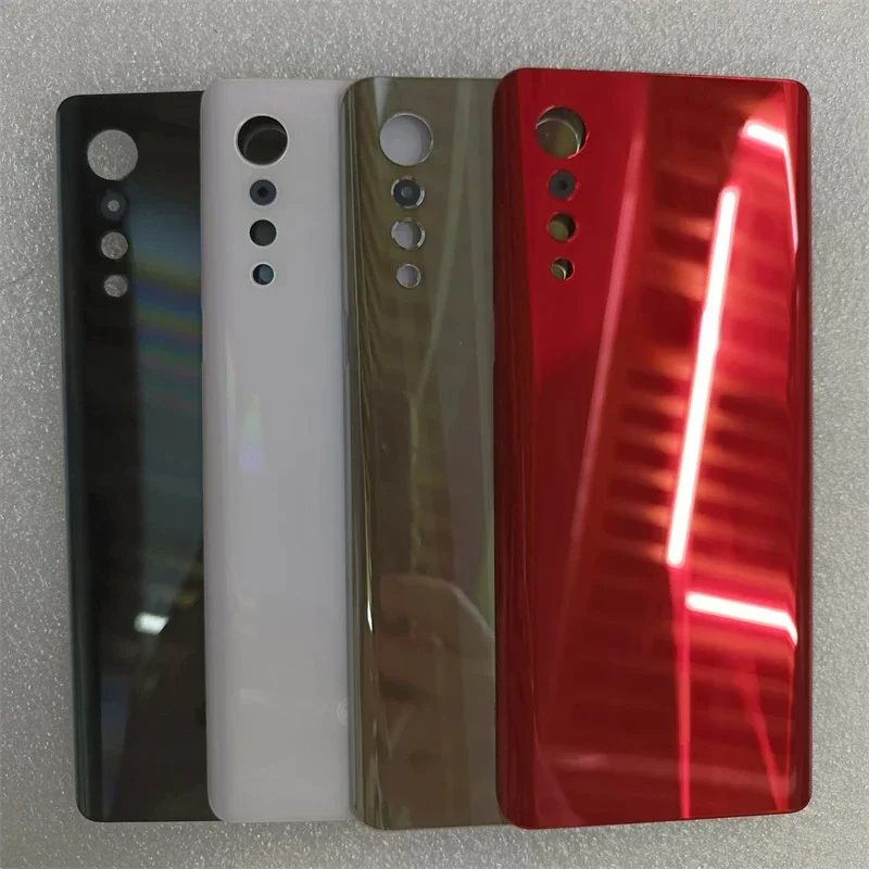 Pre LG Velvet G9 5G G900 (US verzia) Kryt batérie Zadný sklenený panel Zadný puzdro Puzdro