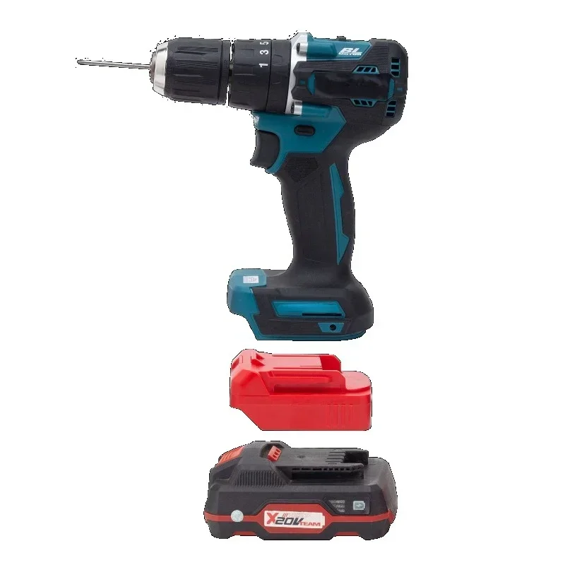 Pre LIDL Parkside X20V Li-Ion Battery Adapter Tools prevedie na adaptér batérie Makita 18/20V bezdrôtové príslušenstvo napájacieho náradia