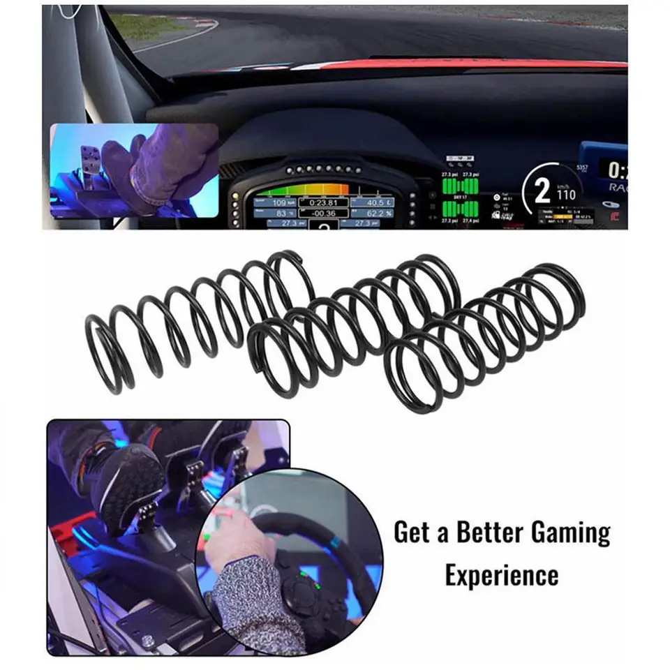 Pre logitech G25 / G27 / G29 / G920 / G923 Racing Wheel Clutch Pedál Pedál Accelerator Car Game Kit Swar Pedal Simulator Brake I3T9