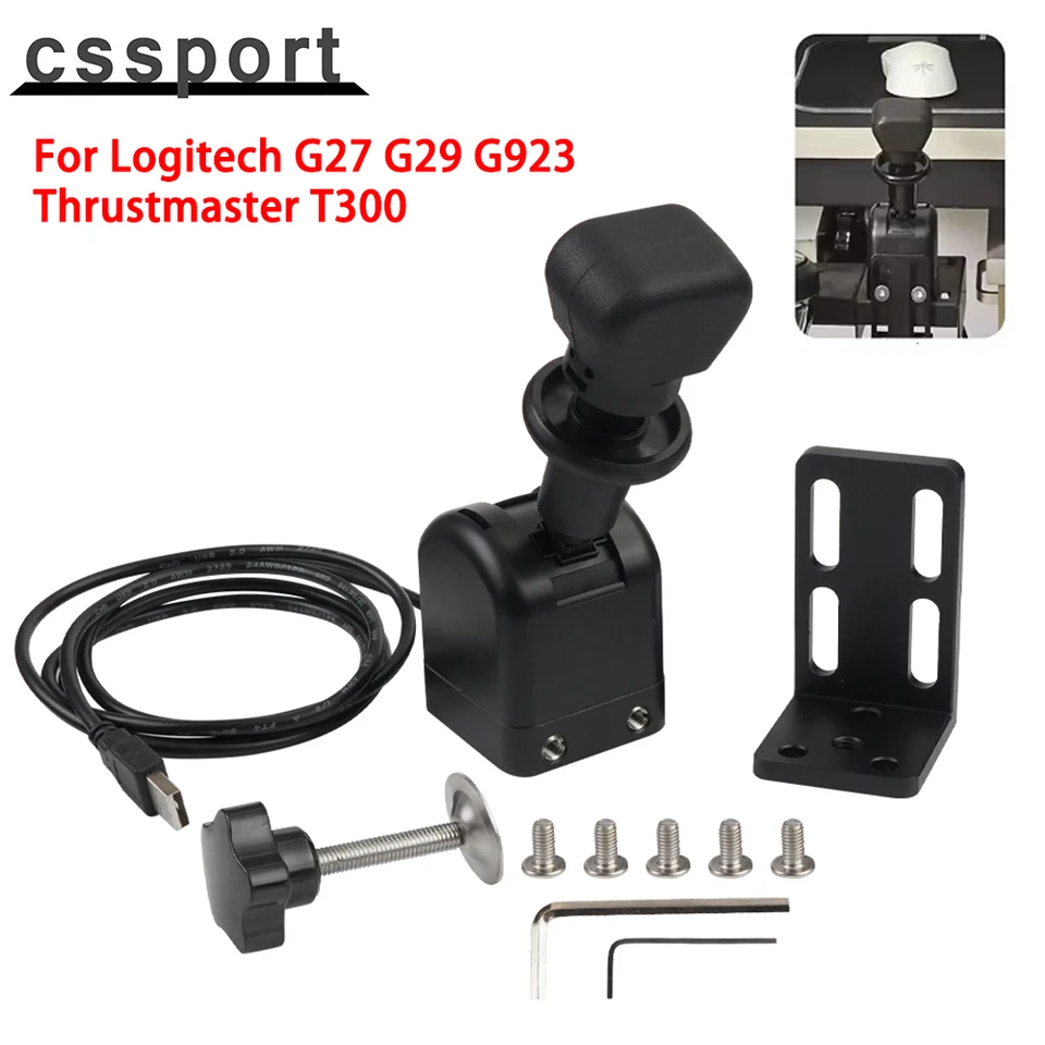 Pre logitech G27 G29 G923 THRUSTMASTER T300 PC USB ručná brzda pre ETS2 Európsky/americký nákladný automobil SIM Racing Games Ručná brzda