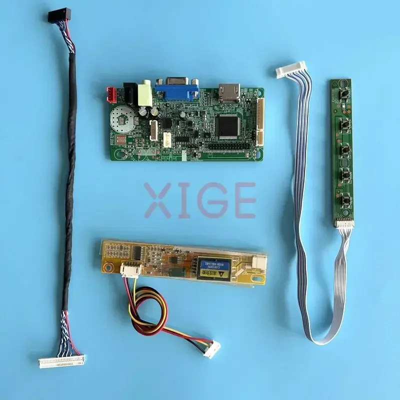 Pre LTN140W1 B140EW01 CLAA140WA01A LCD Screen Controller Driver Driver Display Súprava VGA LVDS 30 PIN 1CCFL HDMI kompatibilný 1280*768