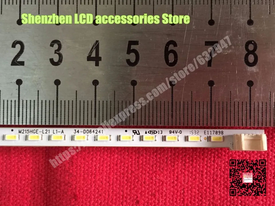 Pre M215HGE-L21 podsvietené žiarovky LED šošovky pre televíziu Samsung LCD 21,5 palca LED svetlo LED BAR 6PIN 28,6 cm 3V 44LED