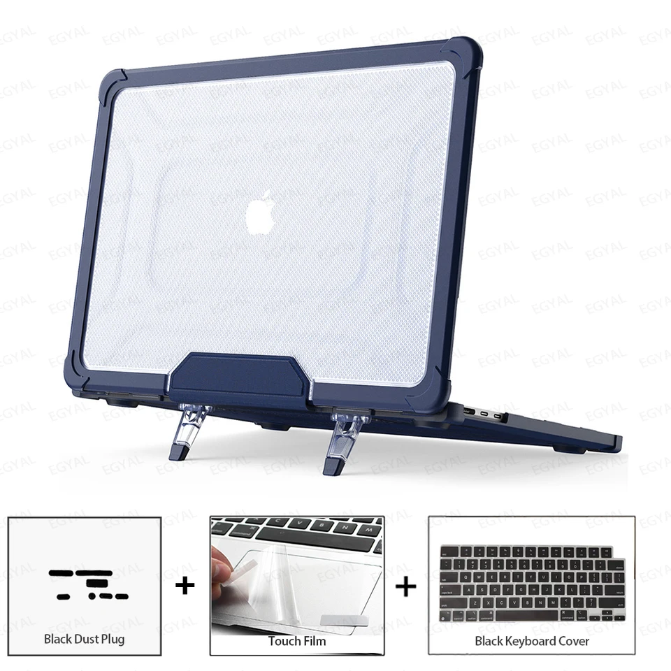 Pre MacBook Air 15,3 m3 2024 Model A3114 puzdro s prachom odolným plugom a dotykovým filmom a klávesnicou M2 Air 13.6 A3113 PU Edge Shell shell