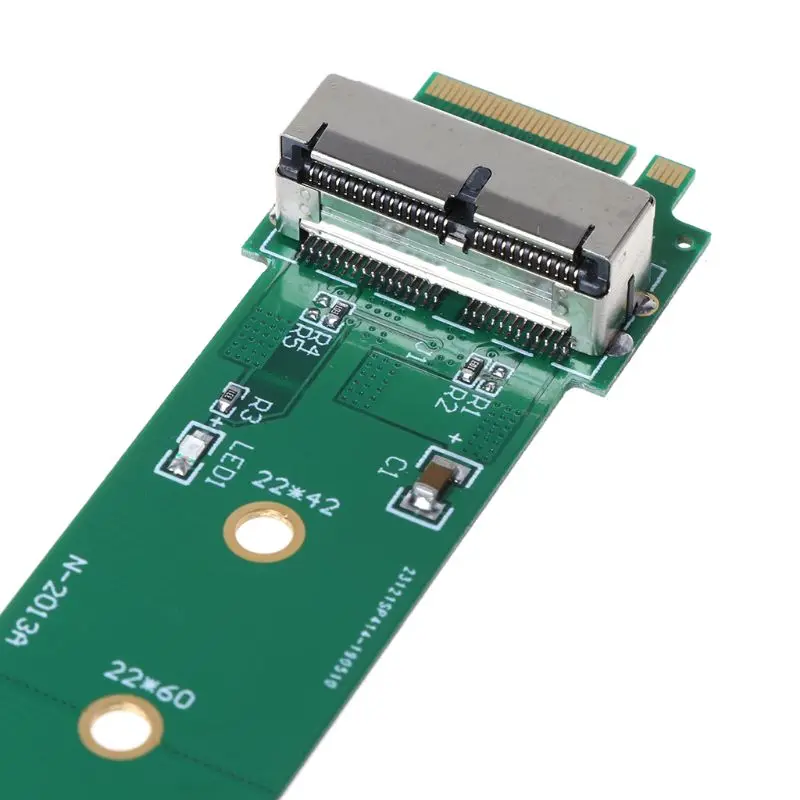 Pre MacBook Air Pro 12+16 PINS SSD na M.2 pre kľúč pre M (NGFF) PCI-E Adaptor Converter Card pre počítačové príslušenstvo
